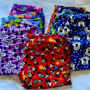 Lula Roe Leggings Tall & Curvy 8 Pairs